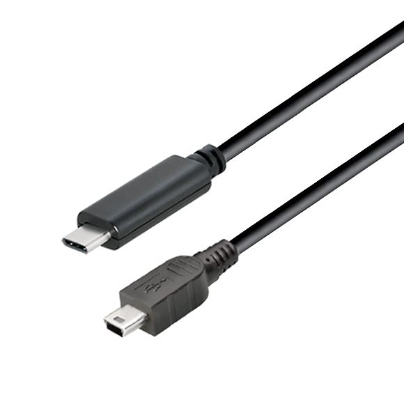 USB-Kabel Type-C™ Stecker auf Mini B Stecker 1m
