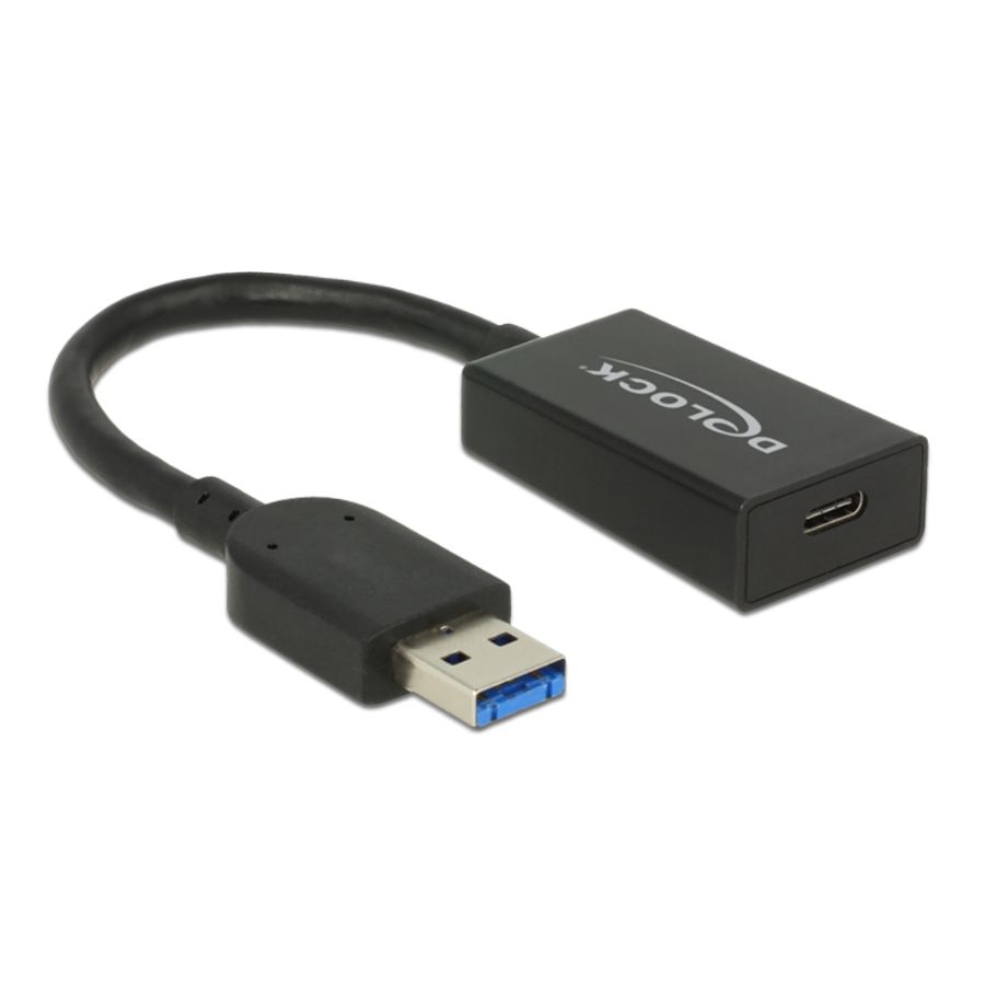 Adapter USB 3.1 Gen. 2 Typ A männlich auf USB Typ C weiblich
