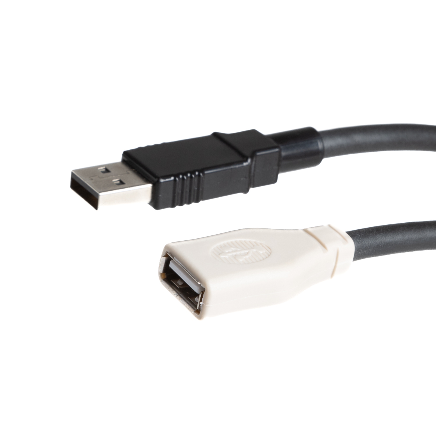 USB 2.0 Verlängerung PUR für Industrie u. Schleppkette, Am auf Aw, 2m