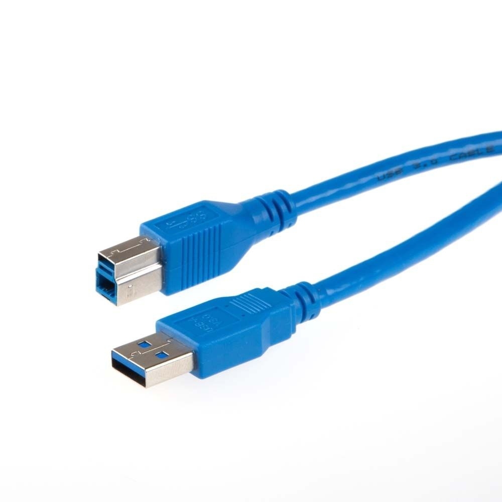 USB 3.0 Kabel AB 60cm BLAU