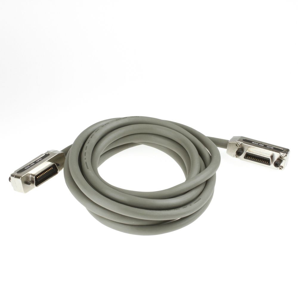 IEEE-488-Bus-Kabel GPIB 2x Cen-24 Stecker/Buchse 4m IEEE-488-Bus-Kabel GPIB 2x Cen-24 Stecker/Buchse 4m