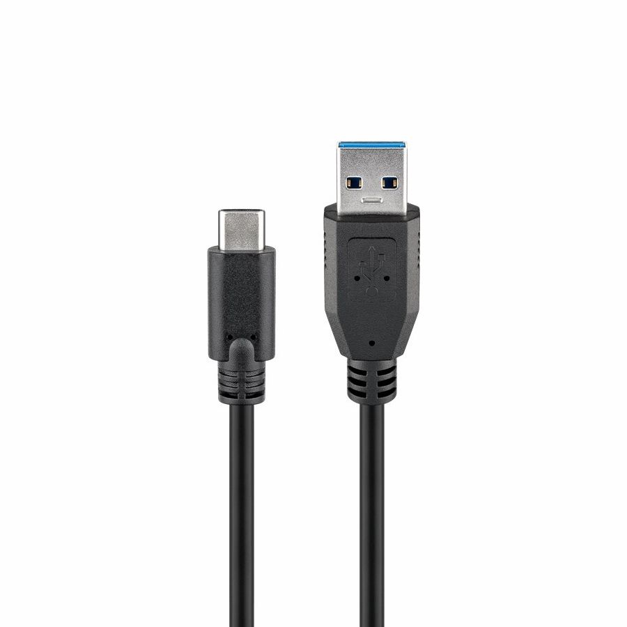 USB-Kabel Type-C™ Stecker auf USB 3.0 A Stecker 50cm